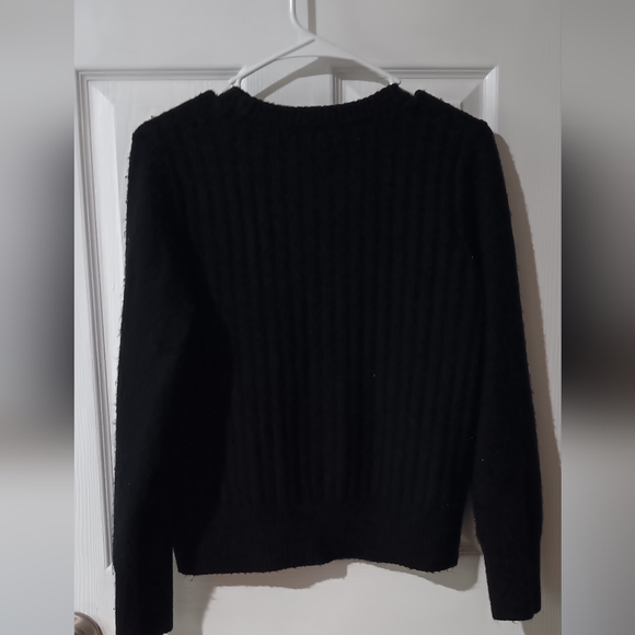 You're BS Is Killin Me - Sweet Sarcasm Rose Applique Embroidered Sweater - Picture 5 of 6